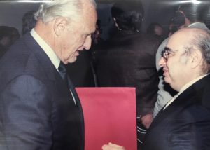 Juan Figer e João Havelange